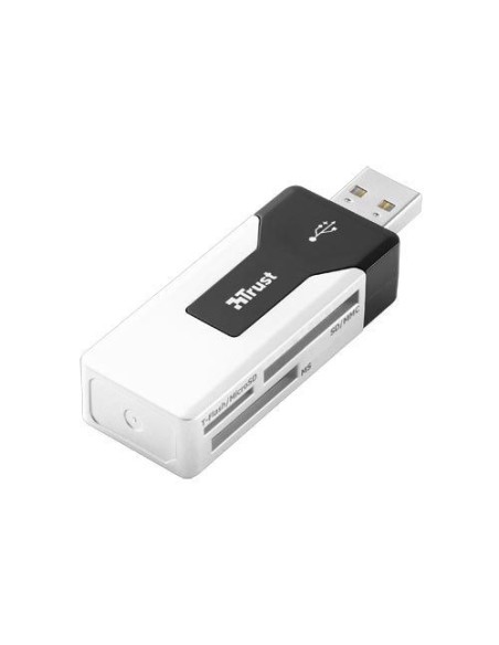 Trust 36-in-1 USB2 Mini Cardreader CR-1350p lettore di schede USB Bianco