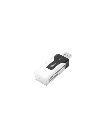 Trust 36-in-1 USB2 Mini Cardreader CR-1350p lettore di schede USB Bianco