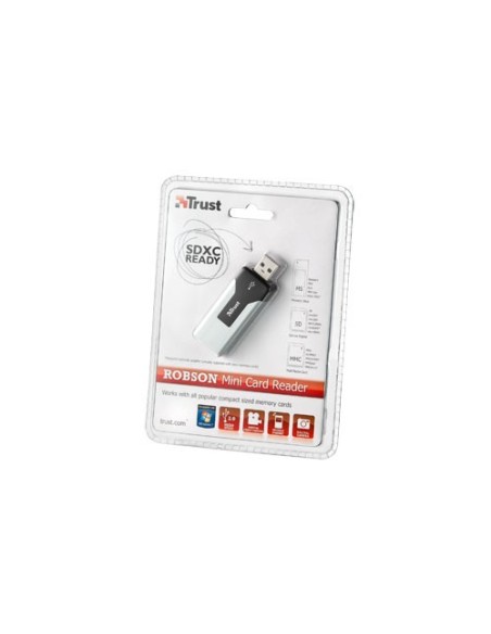 Trust 36-in-1 USB2 Mini Cardreader CR-1350p lettore di schede USB Bianco