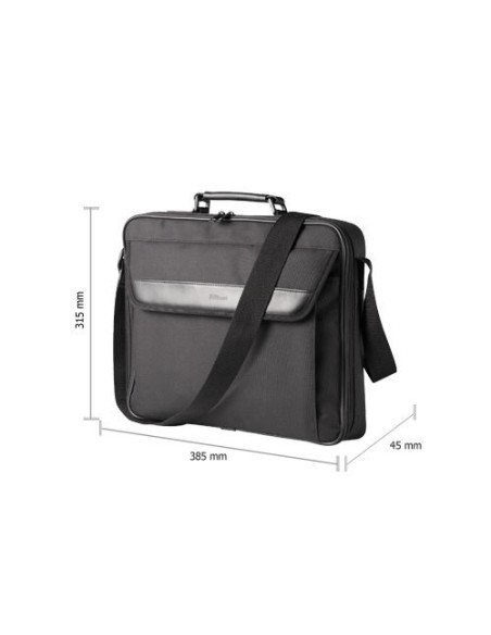 Trust 15.4" Notebook Carry Bag Classic BG-3350Cp borsa per notebook 39,1 cm (15.4") Valigetta ventiquattrore Nero