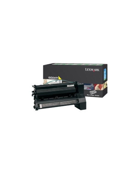 Lexmark 15G041Y cartuccia toner 1 pz Originale Giallo