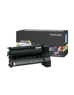 Lexmark 15G042Y cartuccia toner 1 pz Originale Giallo