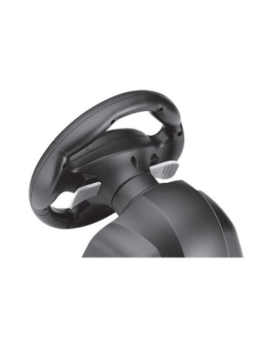 Trust Compact Vibration Feedback Steering Wheel PC-PS2-PS3 GM-3200 Nero Sterzo + Pedali PC, Playstation 3