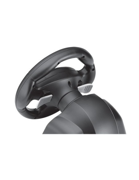 Trust Compact Vibration Feedback Steering Wheel PC-PS2-PS3 GM-3200 Nero Sterzo + Pedali PC, Playstation 3