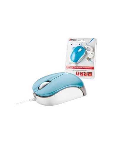 Trust Micro - Blue mouse USB tipo A Ottico