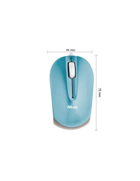 Trust Micro - Blue mouse USB tipo A Ottico