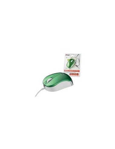 Trust Micro - Green mouse USB tipo A Ottico