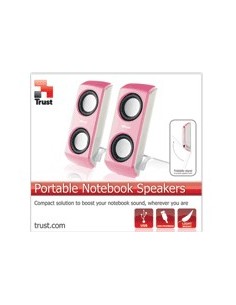 Trust Portable Notebook Speakers Cablato 2
