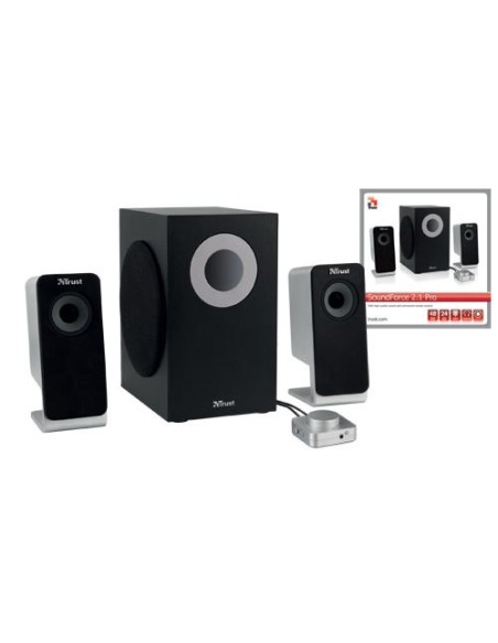 Trust SoundForce 2.1 Pro 24 W Nero 2.1 canali