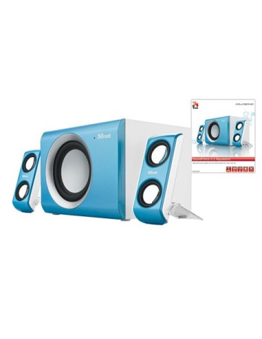 Trust SoundForce 2.1 AquaSonic 15 W Blu 2.1 canali
