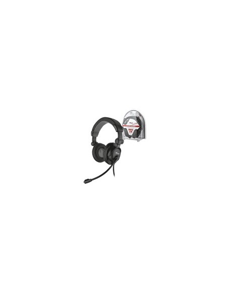 Trust Como Headset Auricolare Cablato A Padiglione Musica e Chiamate Nero