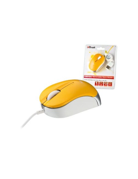 Trust Nanou mouse USB tipo A Ottico