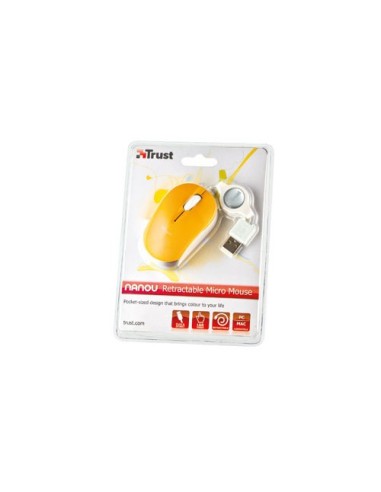 Trust Nanou mouse USB tipo A Ottico