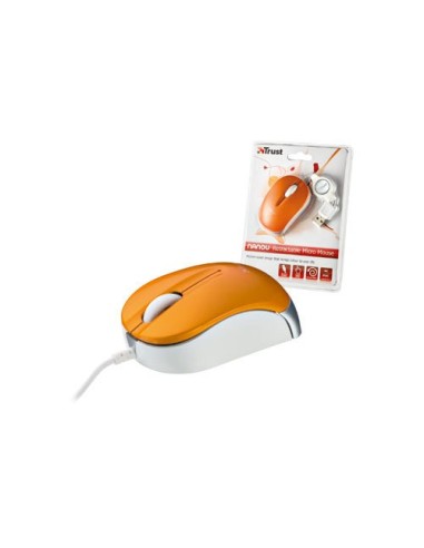 Trust Nanou mouse USB tipo A Ottico