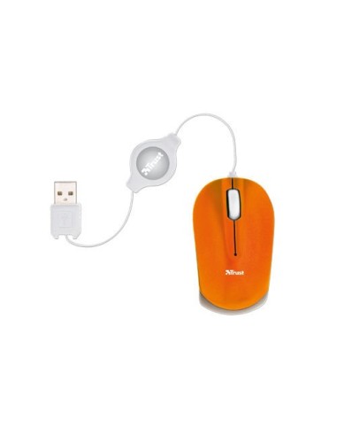 Trust Nanou mouse USB tipo A Ottico