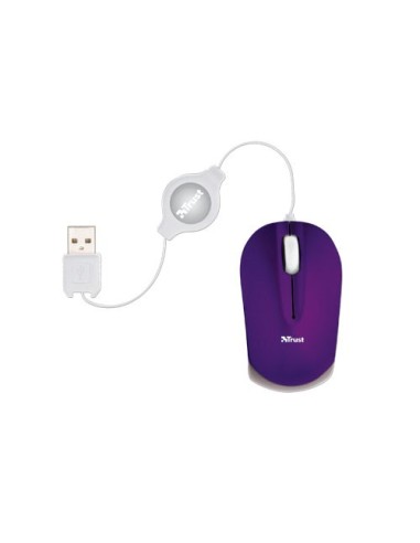 Trust Nanou mouse USB tipo A Ottico