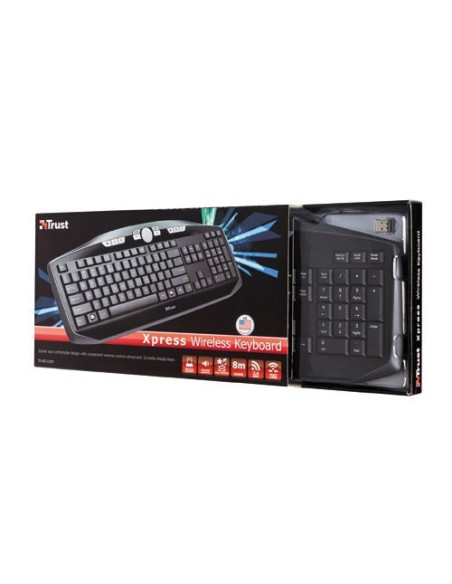 Trust Xpress tastiera RF Wireless Italiano Nero