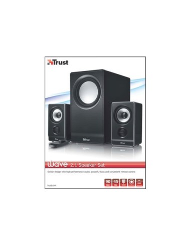 Trust Wave 2.1 Speaker Set 45 W Nero 2.1 canali
