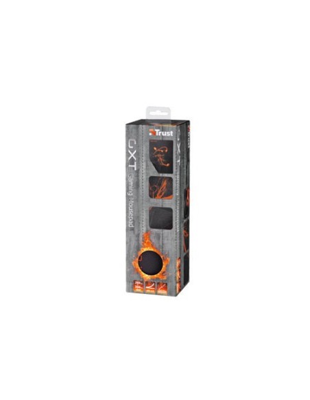 Trust GXT Gaming Mouse Pad Nero, Arancione
