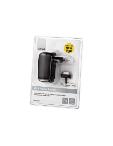Trust iPad USB Power Adapter Nero Interno