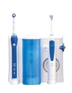 Oral-B OxyJet +3000 Center Adulto Blu, Bianco