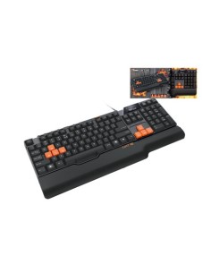 Trust GXT 18 Gaming Keyboard tastiera USB Nero