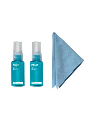 Trust 17749 kit per la pulizia Tablet PC Panni asciutti e liquido per la pulizia dell'apparecchiatura 60 ml