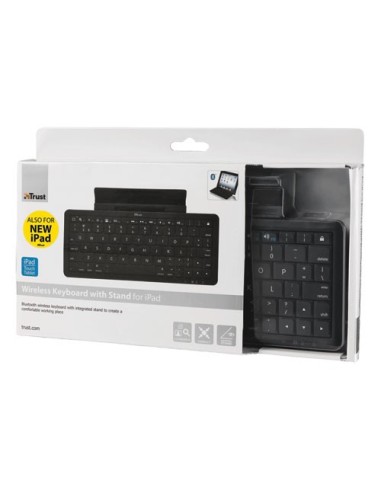 Trust Wireless Keyboard with Stand for iPad Nero Bluetooth