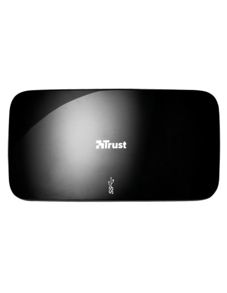 Trust 17908 hub di interfaccia Nero