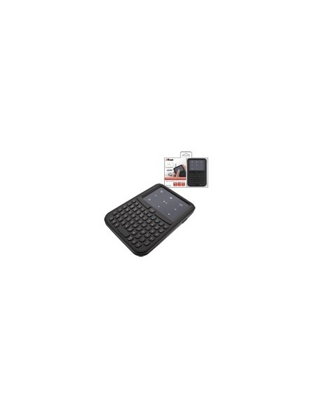 Trust Handheld Wireless Keyboard & Touchpad tastiera USB Nero