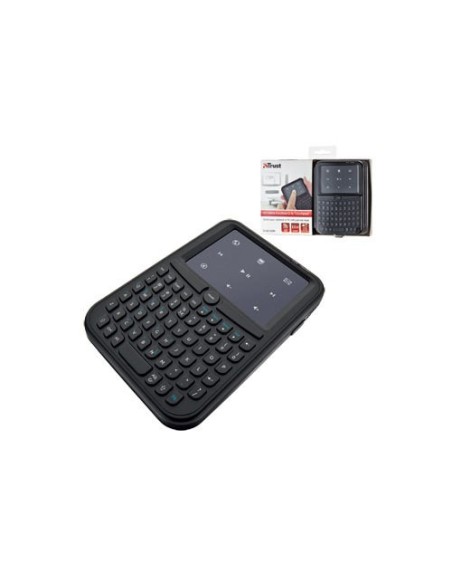 Trust Handheld Wireless Keyboard & Touchpad tastiera USB Nero
