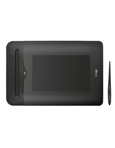 Trust eBrush tavoletta grafica Nero 204 x 127 mm RF Wireless