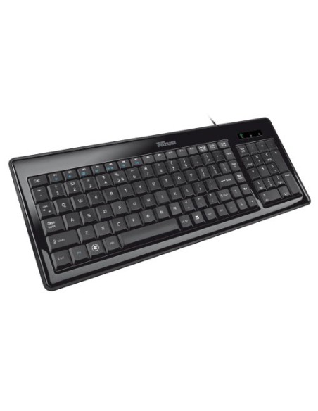 Trust Gracia Compact Slimline tastiera USB Nero