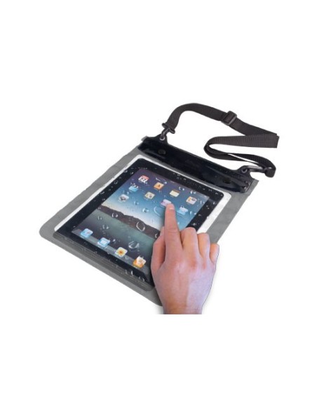 Trust 10" Waterproof sleeve for tablets Custodia a tasca Grigio, Trasparente