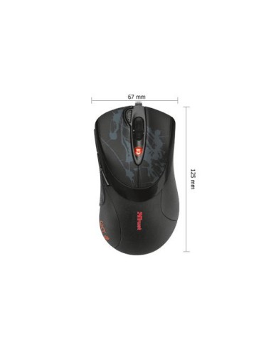 Trust GXT 31 mouse USB tipo A 3000 DPI