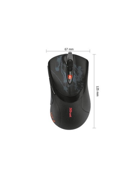 Trust GXT 31 mouse USB tipo A 3000 DPI
