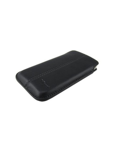 Trust Leather Protective Sleeve custodia per cellulare Custodia a tasca Nero