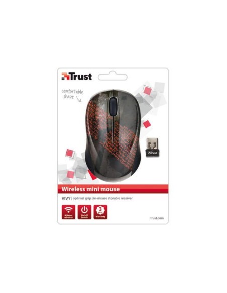 Trust Vivy mouse Ambidestro RF Wireless Ottico