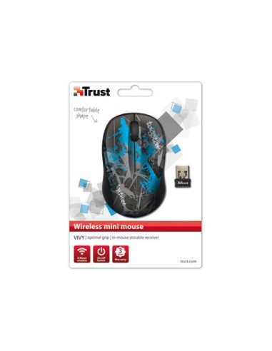 Trust Vivy mouse Ambidestro RF Wireless Ottico