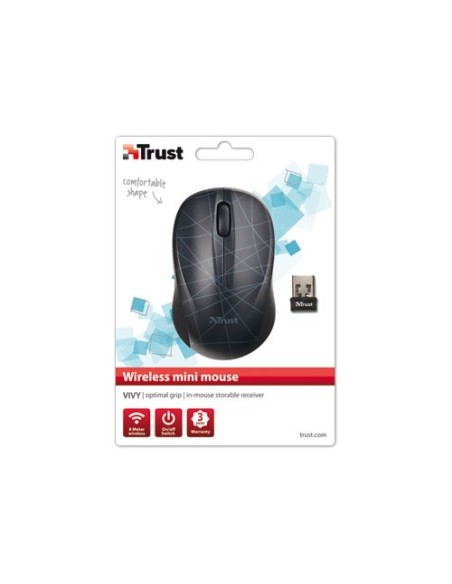 Trust Vivy mouse Ambidestro RF Wireless Ottico