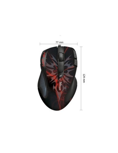 Trust GXT 34 mouse Ambidestro USB tipo A Laser 3400 DPI