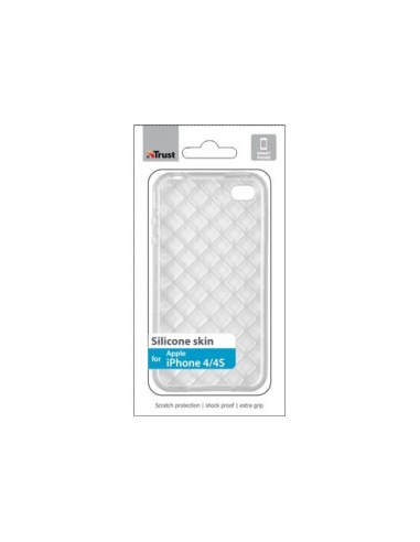 Trust Silicone Skin for iPhone4 custodia per cellulare Cover Trasparente