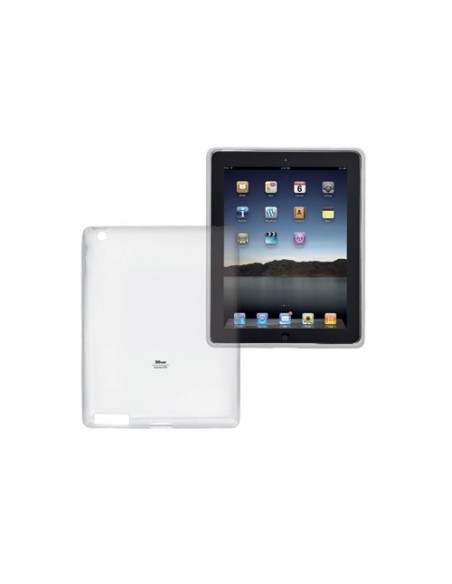 Trust Silicone Skin Custodia sottile Bianco