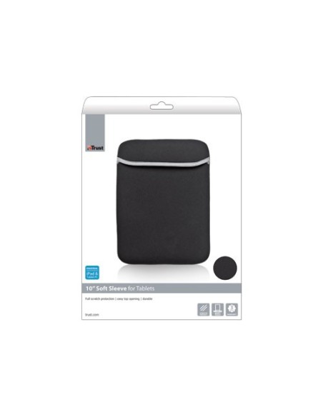 Trust 18362 custodia per tablet 25,6 cm (10.1") Custodia a tasca Nero