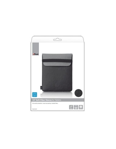 Trust 18368 custodia per tablet 25,4 cm (10") Custodia a tasca Nero, Grigio