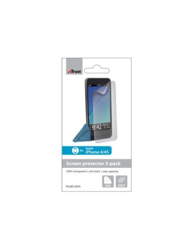 Trust 18370 protezione per schermo Apple 3 pz