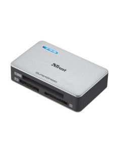 Trust SuperSpeed USB 3.0 card reader lettore di schede USB 3.2 Gen 1 (3.1 Gen 1) Argento
