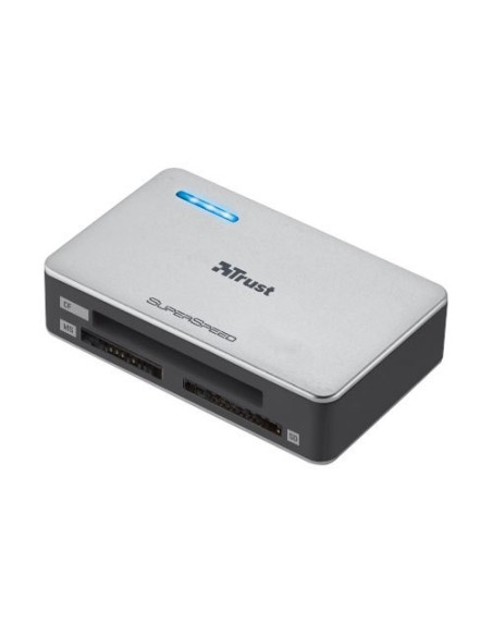 Trust SuperSpeed USB 3.0 card reader lettore di schede USB 3.2 Gen 1 (3.1 Gen 1) Argento