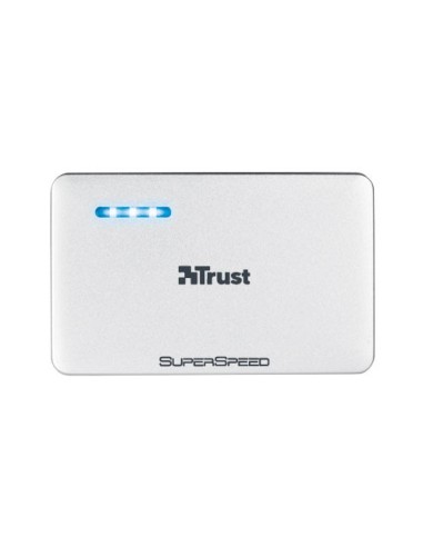 Trust SuperSpeed USB 3.0 card reader lettore di schede USB 3.2 Gen 1 (3.1 Gen 1) Argento