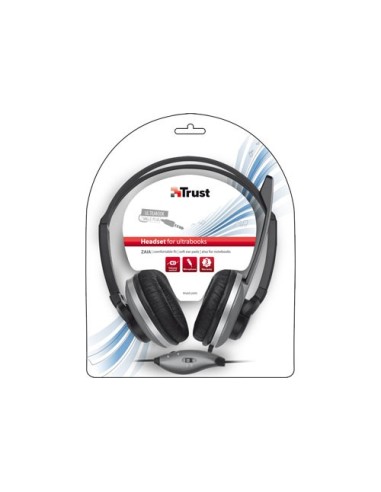 Trust Zaia Auricolare Cablato A Padiglione Giocare Nero
